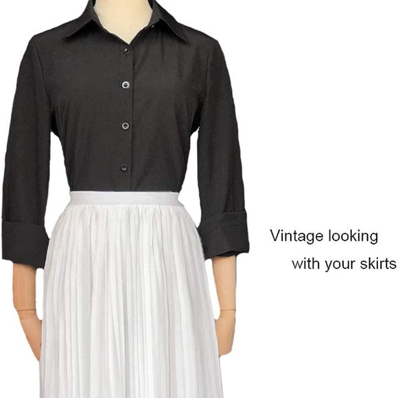 Formal Button down Blouse - Picture 6 of 8